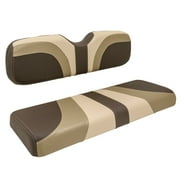 Blade Golf Cart Front Seat Covers for Club Car DS - Mocca/Convoy/Sandbar